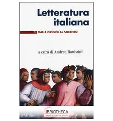 I. LETTERATURA ITALIANA