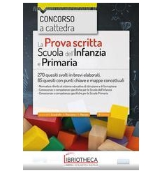 PROVA SCRITTA SCUOLA INFANZIA