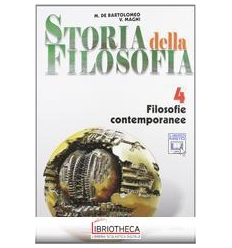 STORIA DELLA FILOSOFIA 4 ED. MISTA