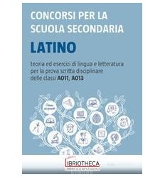 CONCORSI SCUOLA SECOND. LATINO