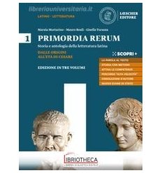 PRIMORDIA RERUM ED. IN TRE VOLUMI 1 ED. MISTA