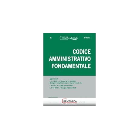 CODICE AMM FONDAMENTALE