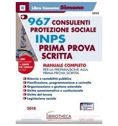 324/3 967 CONSULENTI PROTEZIONE SOCIALE