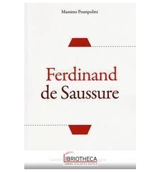 FERDINAND DE SAUSSURE