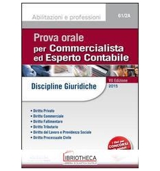 PROVA ORALE COMMERCIALISTA ESPERTO CONTA