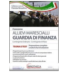 CONCORSO ALLIEVI MARESCIALLI GUARDIA DI FINANZA. TEO