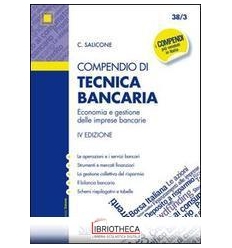 38/3 COMPENDIO DI TECNICA BANCARIA