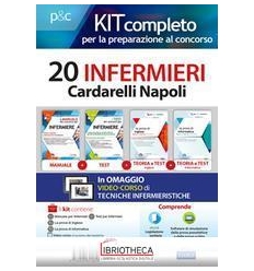 KIT CONCORSO 20 INFERMIERI AO CARDARELLI NAPOLI. VOL