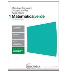 MATEMATICA VERDE SECONDA ED. 1 ED. MISTA