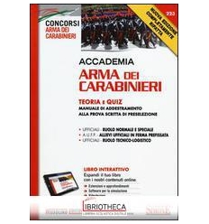 NE/223 ACCADEMIA ARMA DEI CARABINIERI -