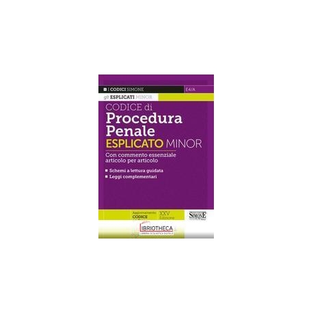 E4/A CODICE DI PROCEDURA PENALE ESPLICA