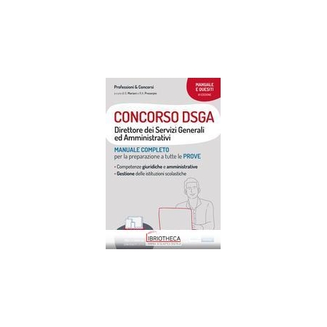 CONCORSO DSGA MANUALE 3ED