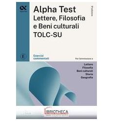 ALPHA TEST LETTERE E FILOSOFIA