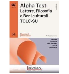 ALPHA TEST LETTERE E FILOSOFIA