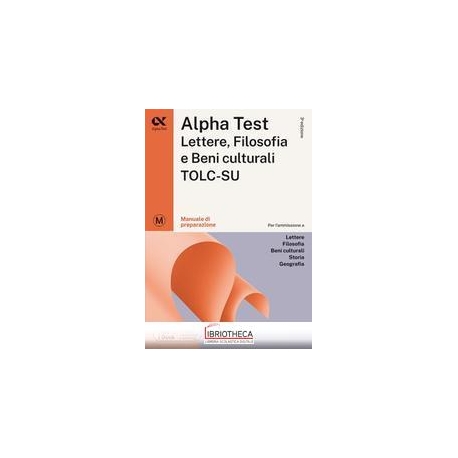 ALPHA TEST LETTERE E FILOSOFIA