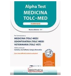 ALPHA TEST MEDICINA TOLC-MED.