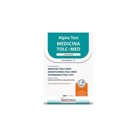 ALPHA TEST MEDICINA TOLC-MED.