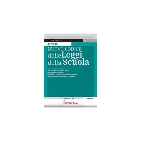 510 IL NUOVO CODICE DELLE LEGGI SCUOLA