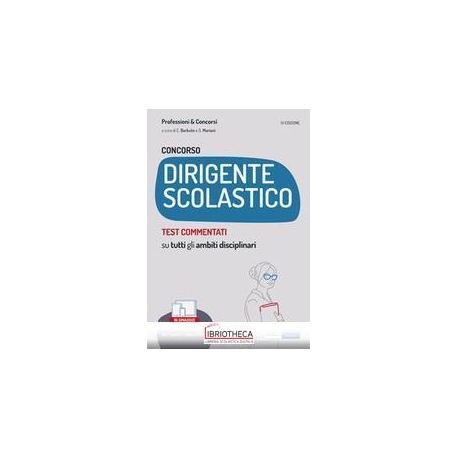 CONCORSO DIRIGENTE SCOLASTICO TEST 4ED