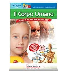 MAXI LIBRO KIT ESPERIMENTO CORPO UMANO