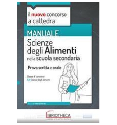 MNUALE SCIEZE DEGLI ALIMENTI