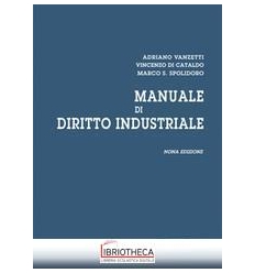 VANZETTI MANUALE DIRITTO INDUSTRIALE