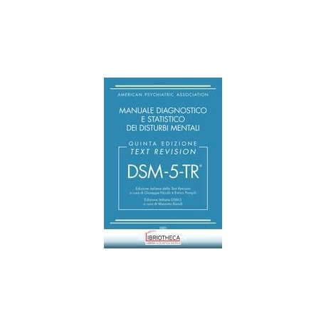 DSM-5-TR. Manuale diagnostico e statisti