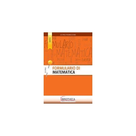 FORMULARIO DI MATEMATICA