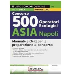 376 CONCORSO 500 OPERATORI ECOLOGICI ASI