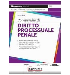 7/1 COMPENDIO DIRITTO PROCESSUALE PENA