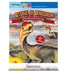 LIBRO STORIE DI DINOSAURI CON KIT 3D