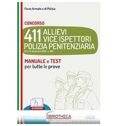 CONCORSO 411 ALLIEVI VICE ISP.P.PENIT.