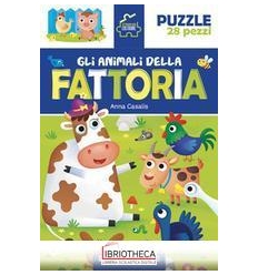 PUZZLE 28 PEZZI ANIMALI FATTORIA