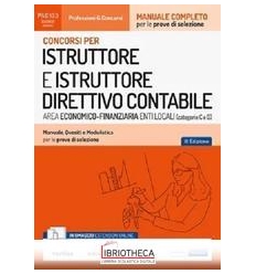 CONCORSO ISTRUTTORE CONTABILE AREA ECONOMICA ENTI LO