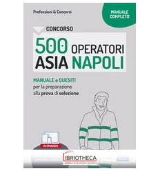 CONCORSO 500 OPERATORI ASIA NA