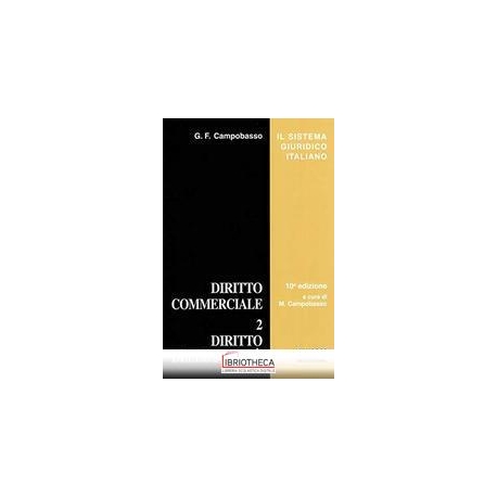 DIRITTO COMMERCIALE. VOL 2 - DIRITTO DELLE SOCIETA'