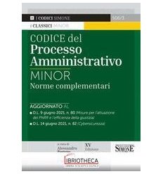 506/3 CODICE DEL PROCESSO AMMINISTRATIVO