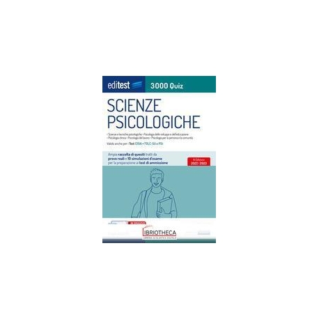 SCIENZE PSICOLOGICHE 3000 QUIZ