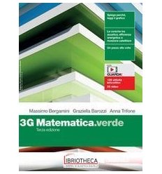 MATEMATICA VERDE TERZA ED. 3G ED. MISTA