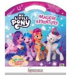 MY LITTLE PONY. PUFFY STICKER. MAGICHE AVVENTURE