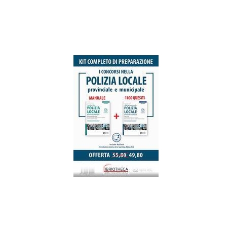 CONCORSI POLIZIA LOCALE. KIT