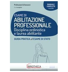 ESAME DI ABILITAZIONE PROFESSIONALE