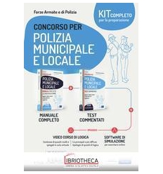 KIT CONCORSO POLIZIA MUNICIPALE 2022