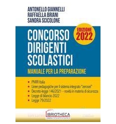 Concorso dirigenti scolastici 2022