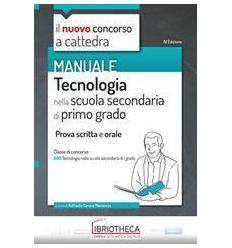 MANUALE TECNOLOGIA SECONDARIE