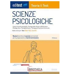 SCIENZE PSICOLOGICHE TEORIA