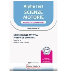 SCIENZE MOTORIE. MANUALE