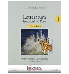 LETTERATURA ISTRUZIONI PER L'USO 1 ED. MISTA