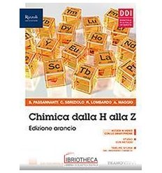 CHIMICA DALLA H ALLA Z ED. ARANCIO ED. MISTA