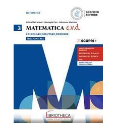 MATEMATICA CVD ED. BLU 3 ED. MISTA